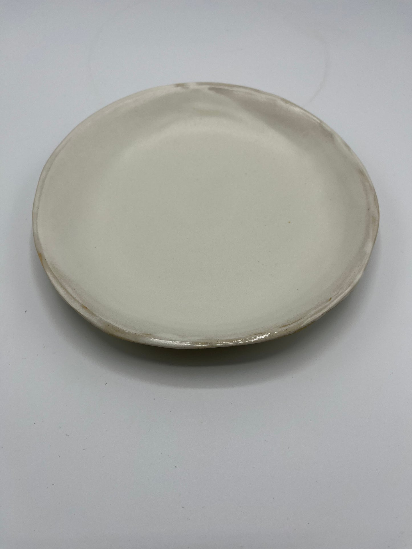 4 Assiettes "blanc-mat"