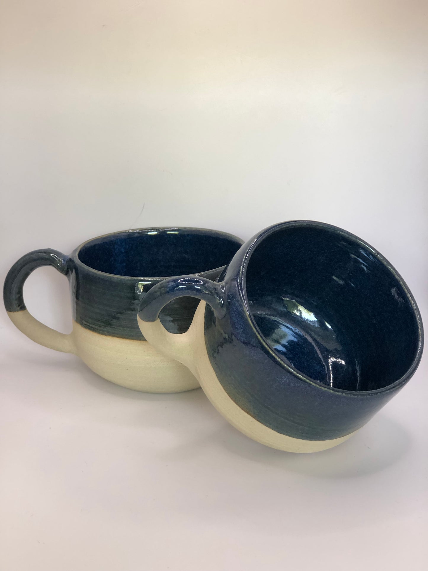 Céramique : bleu nuit