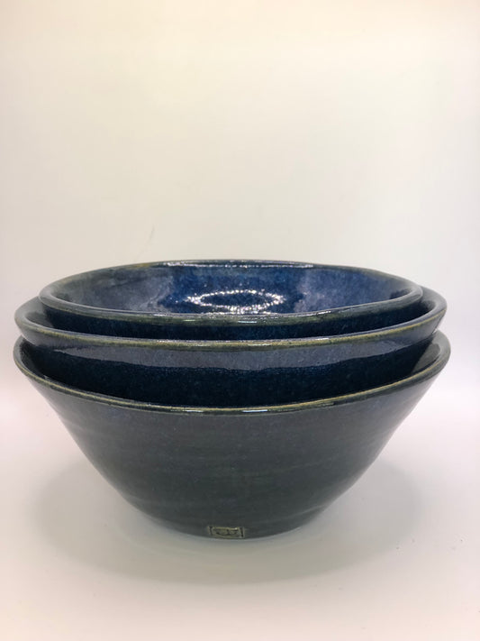 Céramique : bleu nuit