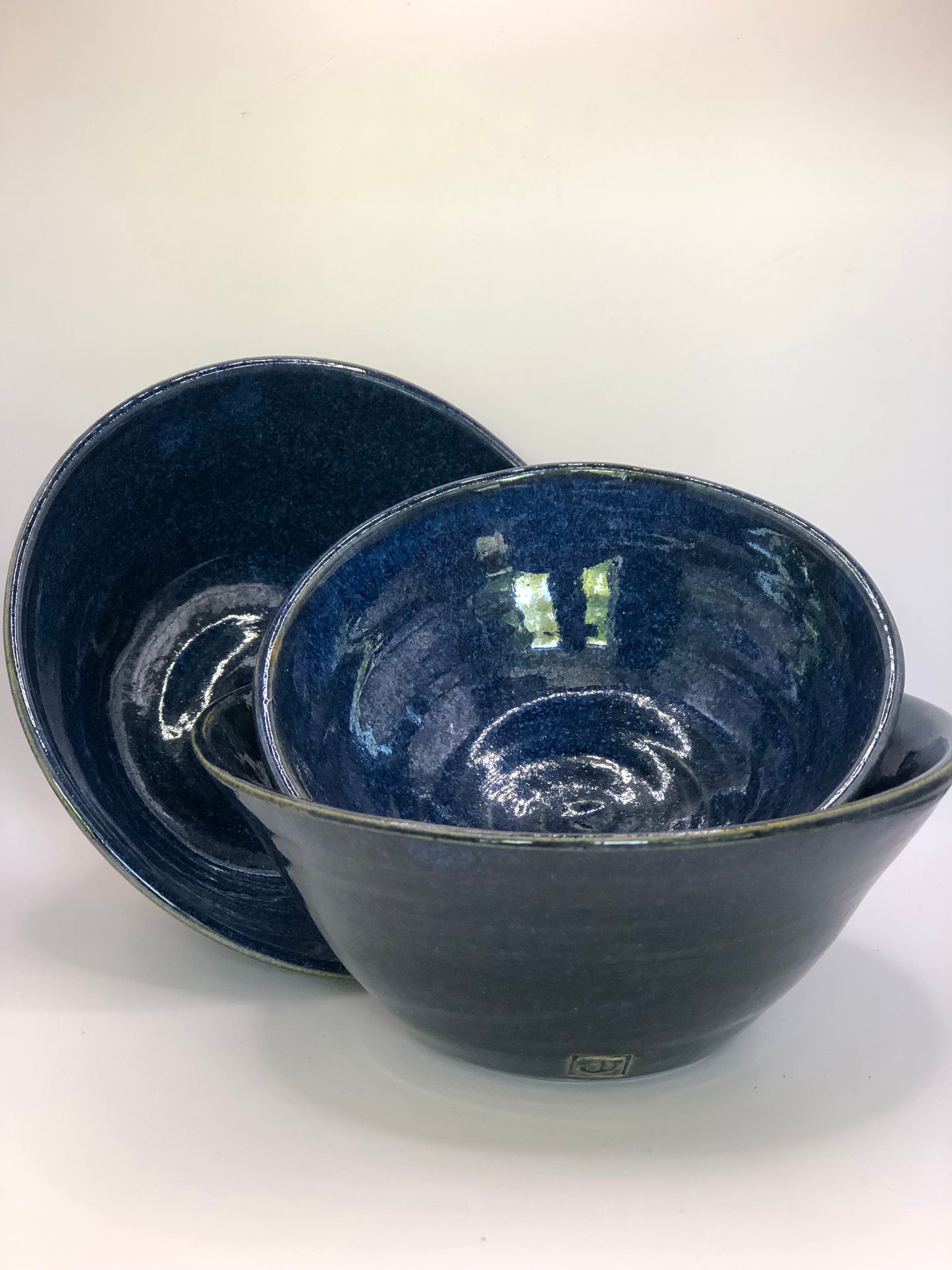 Céramique : bleu nuit